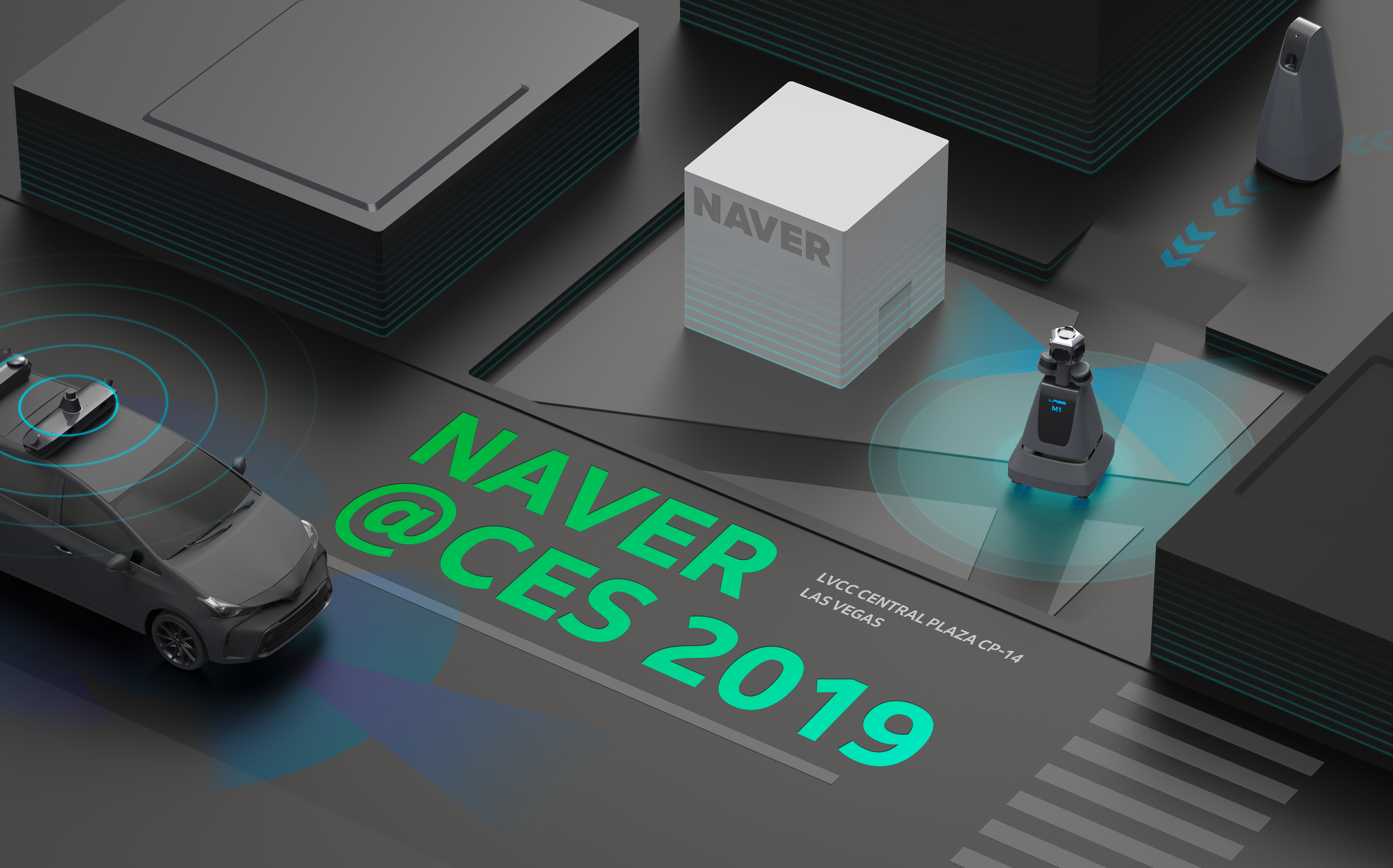 네이버, 창사 20주년 맞아 CES 2019 첫 선, 글로벌 기술 기업 꿈꾼다